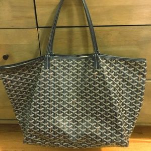 Goyard Navy GM St Louis Tote